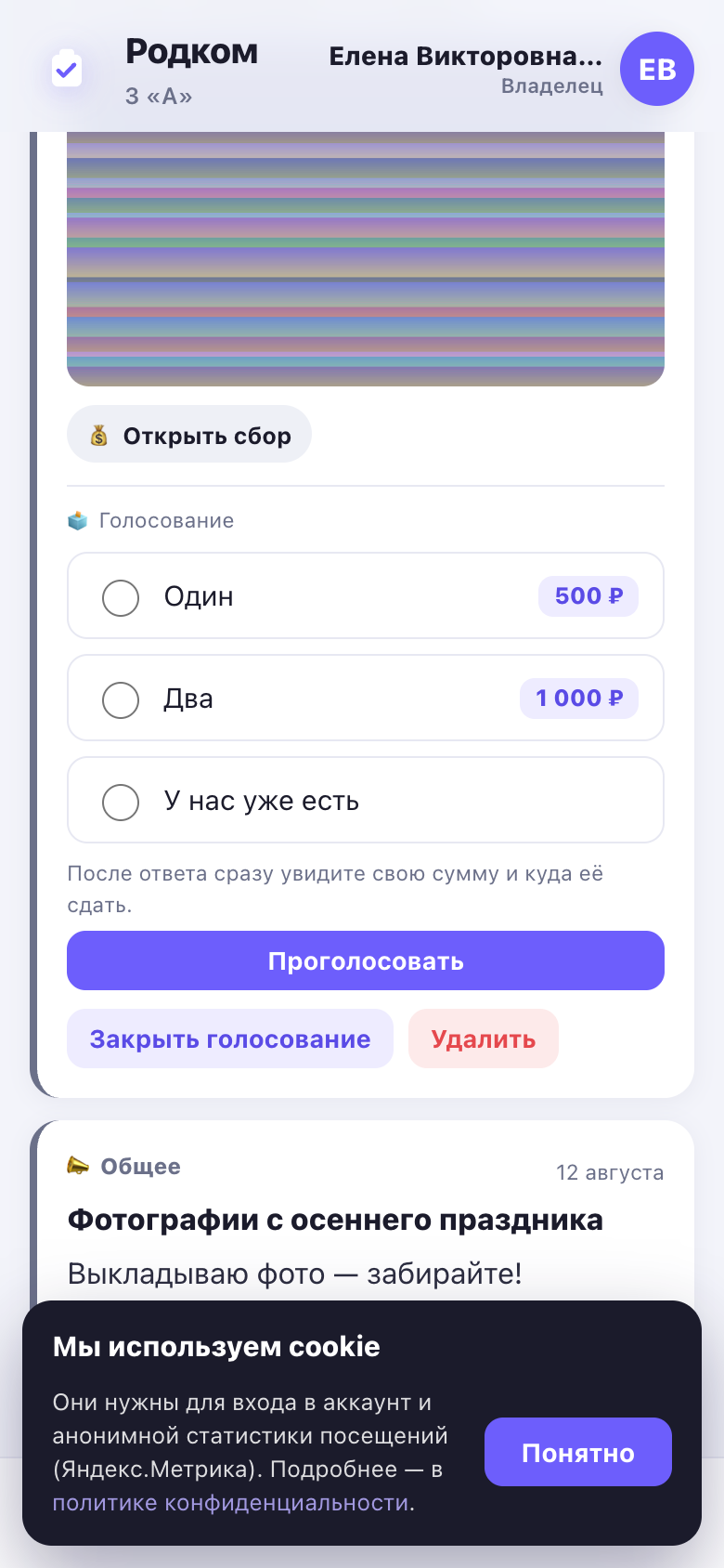 Объявление с приложенной картинкой: фото видно прямо в карточке, читать описание целиком не обязательно.